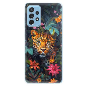 Odolné silikonové pouzdro iSaprio - Flower Jaguar - Samsung Galaxy A72