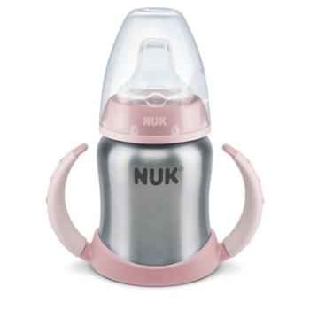 Nuk Hrníček Learner Cup kov Stainless Steel 125ml silikon