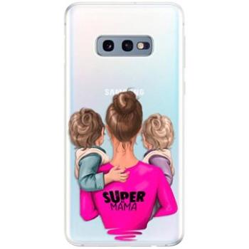 iSaprio Super Mama - Two Boys pro Samsung Galaxy S10e (smtwboy-TPU-gS10e)