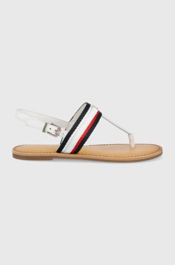 Sandály Tommy Hilfiger dámské, bílá barva