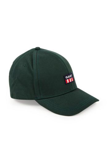 KŠILTOVKA GANT D1. GANT RETRO SHIELD TWILL CAP zelená None