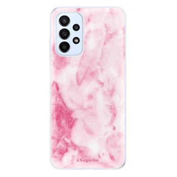 Odolné silikonové pouzdro iSaprio - RoseMarble 16 - Samsung Galaxy A23 / A23 5G