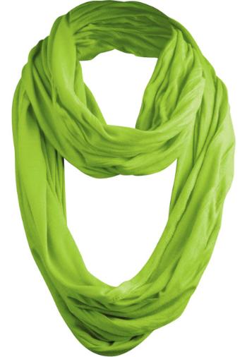 Urban Classics Wrinkle Loop Scarf limegreen - UNI