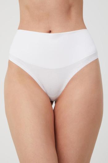 Modelovací tanga Spanx bílá barva