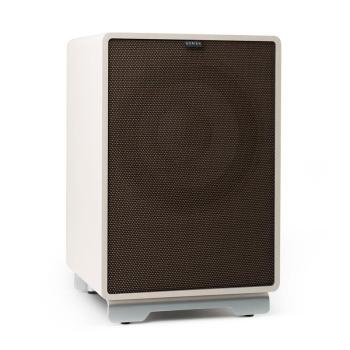 Numan RetroSub, aktivní subwoofer, 25,4 cm (10 "), bílý, černohnědý potah