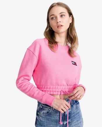 Tommy Jeans Super Crop top Růžová