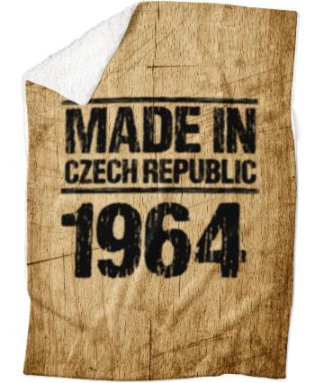 Deka Made In (rok: 1964, Podšití beránkem: ANO)