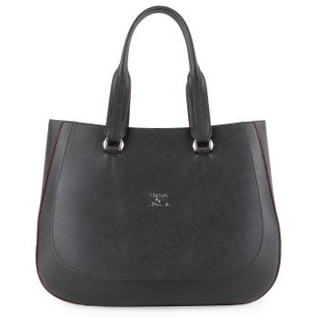 Elega by Dana M Dámská kožená shopper kabelka Amphi  69697 - černá