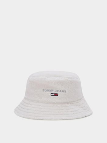 Tommy Hilfiger Tommy Jeans dámský bílý klobouk TJW SPORT WINTER BUCKET