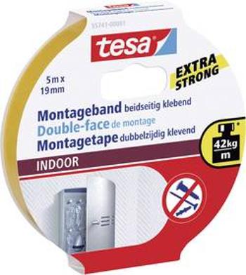 Montážní páska tesa® INDOOR (d x š) 5 m x 19 mm