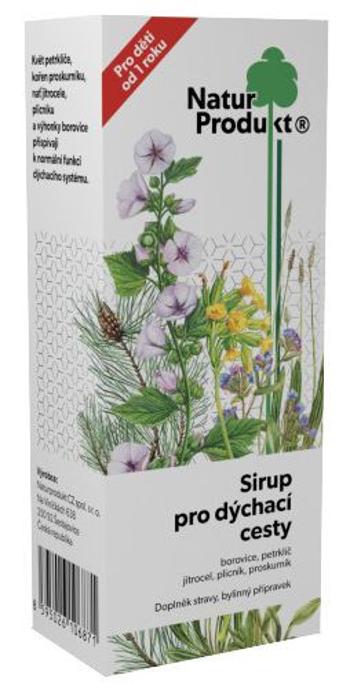 Natur Produkt Naturprodukt Sirup pro dýchací cesty 200 ml