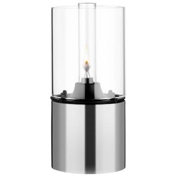 Olejová lampa Stelton 18,5 cm stříbrná