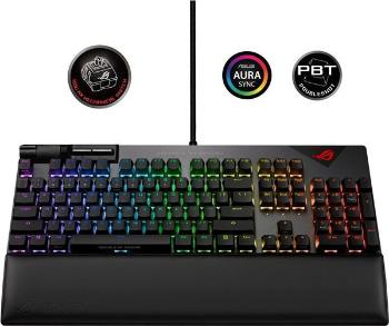 ASUS klávesnice ROG STRIX FLARE II (ROG NX RED / PBT) - US