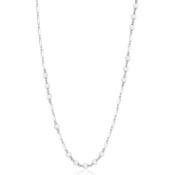 Brosway Dlouhý ocelový náhrdelník s perlami Desideri BFF156