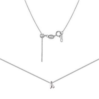 Šperky4U Ocelový náhrdelník s písmenem - OPD0260-H