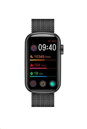 Garett Smartwatch Wave RT černá ocel