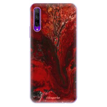 Odolné silikonové pouzdro iSaprio - RedMarble 17 - Honor 9X Pro