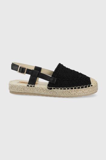 Espadrilky Answear Lab černá barva