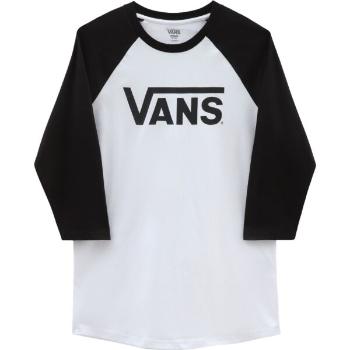 Vans CLASSIC VANS RAGLAN-B Pánské tričko, bílá, velikost M