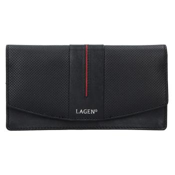 Dámská peněženka Lagen Sabine - černo-červená