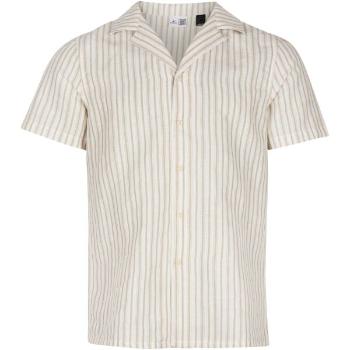O'Neill BEACH SHIRT Pánská košile s krátkým rukávem, béžová, velikost S