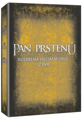 Pán prstenů TRILOGIE - 12DVD - rozšířená edice