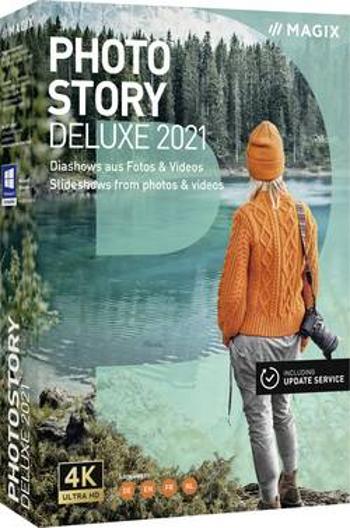 Magix Photostory Deluxe (2021) plná verze, 1 licence Windows úprava obrázků