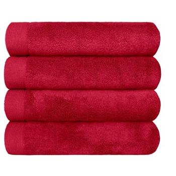 SCANquilt ručník MODAL SOFT červená (32453)