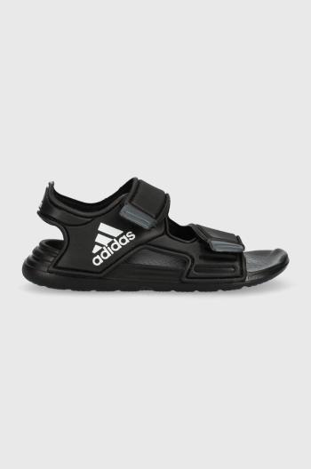 Dětské sandály adidas černá barva