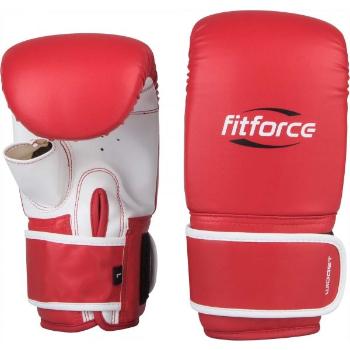 Fitforce WIDGET Boxerské rukavice, červená, velikost S