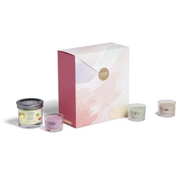 YANKEE CANDLE dárkový set 1× malá svíčka a 3× votivní svíčka ve skle 3× 37 g (5038581148021)