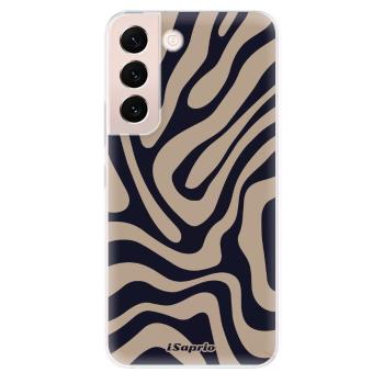 Odolné silikonové pouzdro iSaprio - Zebra Black - Samsung Galaxy S22 5G