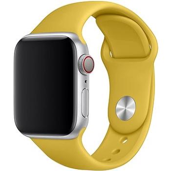 Eternico Essential pro Apple Watch 42mm / 44mm / 45mm / Ultra 49mm honey yellow velikost S-M (APW-AWESHYS-42)