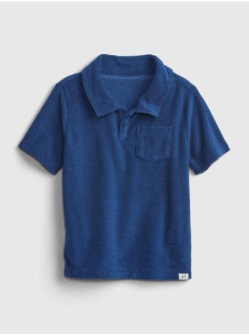 Modré klučičí dětské polo tričko short sleeve shirt GAP