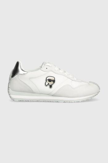 Sneakers boty Karl Lagerfeld VELOCETTE bílá barva, KL63930N