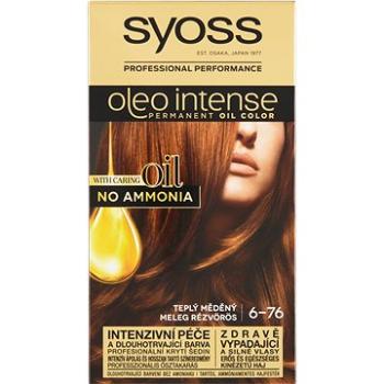 SYOSS Oleo Intense 6-76 Teplý měděný 50 ml (9000100814553)