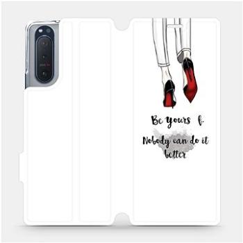 Flipové pouzdro na mobil Sony Xperia 5 II - M046P Be yourself (5903516399062)