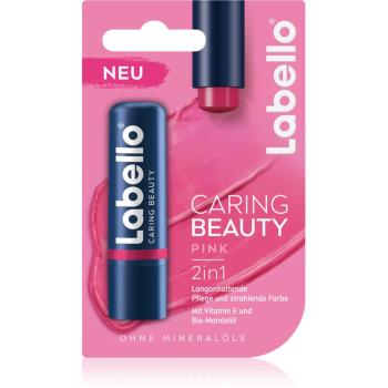 Labello Caring Beauty tónovací balzám na rty odstín Pink 5,5 ml