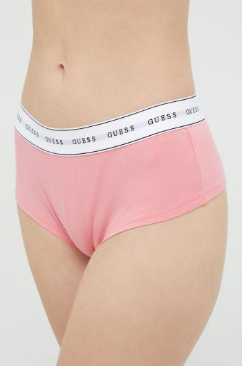 Kalhotky Guess růžová barva