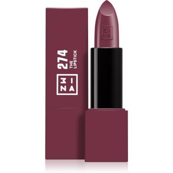 3INA The Lipstick rtěnka odstín 274 - Burgundy 4,5 g