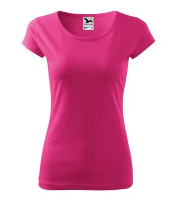 MALFINI Dámské tričko Pure - Purpurová | XL