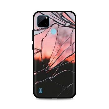 TopQ Kryt LUXURY Realme C21Y pevný Pink Broken 69745 (Sun-69745)