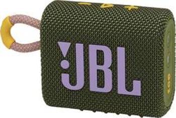 Bluetooth® reproduktor JBL Go 3 vodotěsný, prachotěsný, zelená