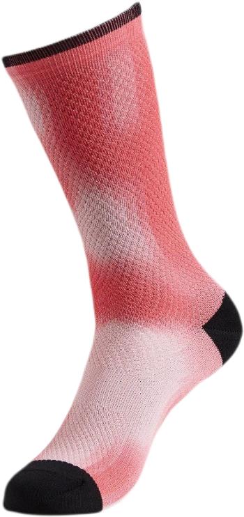 Specialized Soft Air Tall Sock - vivid coral distortion 36-39