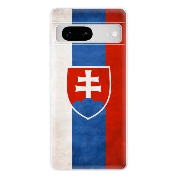 Odolné silikonové pouzdro iSaprio - Slovakia Flag - Google Pixel 7 5G