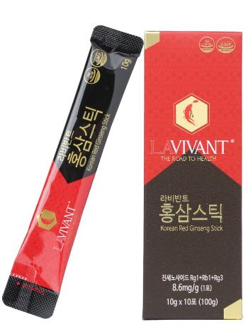 LAVIVANT Korejský ženšen & jujuba 30 x 10 g