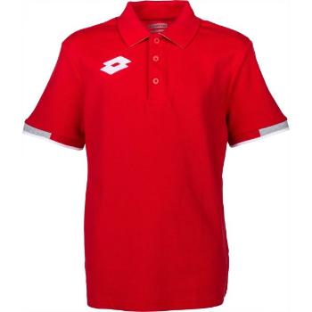 Lotto DELTA POLO SHIRT Chlapecké polo triko, červená, velikost