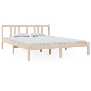 Rám postele masivní dřevo 150 × 200 cm King Size, 814889 (814889)