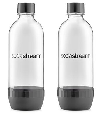 Sodastream Lahev 1l Grey/Duo Pack 2 ks