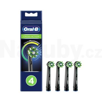 Oral-B CrossAction Black CleanMaximiser náhradní hlavice 4 ks